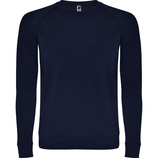 Roly Annapurna men's sweatshirt in navy blue, ready for logo printing or embroidery