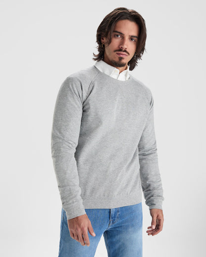 Roly Annapurna men's sweatshirt in black, alternative view, ready for logo printing or embroidery
