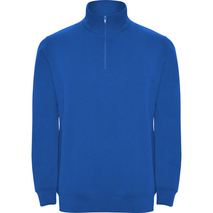Roly Aneto men's sweatshirt in royal blue, ready for logo printing or embroidery