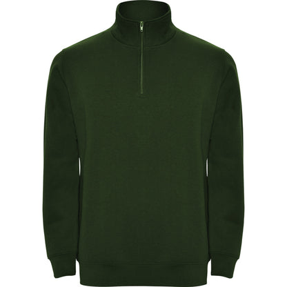 Roly Aneto men's sweatshirt in bottle green, ready for logo printing or embroidery
