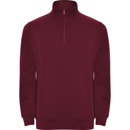 Roly Aneto men's sweatshirt in garnet, ready for logo printing or embroidery