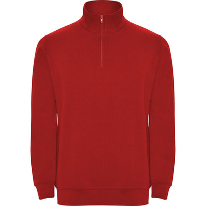 Roly Aneto men's sweatshirt in red, ready for logo printing or embroidery