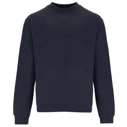 Roly Teleno unisex sweatshirt in navy blue, ready for logo printing or embroidery