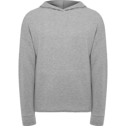 Roly Manaslu unisex hoodie in heather grey, ready for logo printing or embroidery