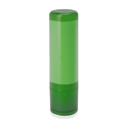 Stamina Lissen plastic lip balm in fern green, ready for logo printing