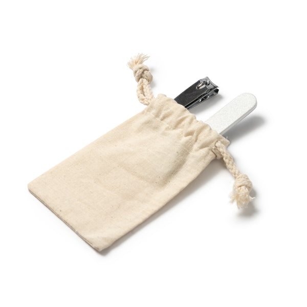 Stamina Velvet cotton manicure set, ready for laser engraving