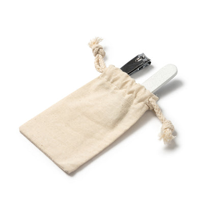 Stamina Velvet cotton manicure set, ready for laser engraving