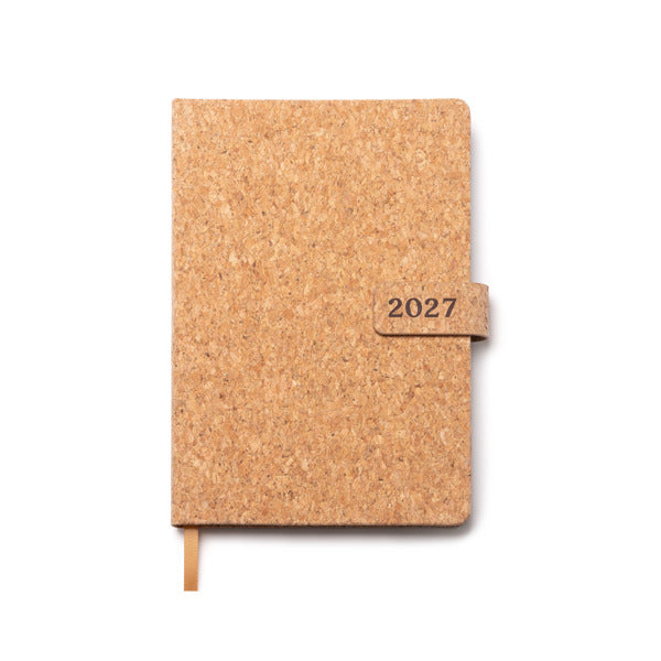 Stamina Vasir cork diary A5 in beige, ready for logo printing