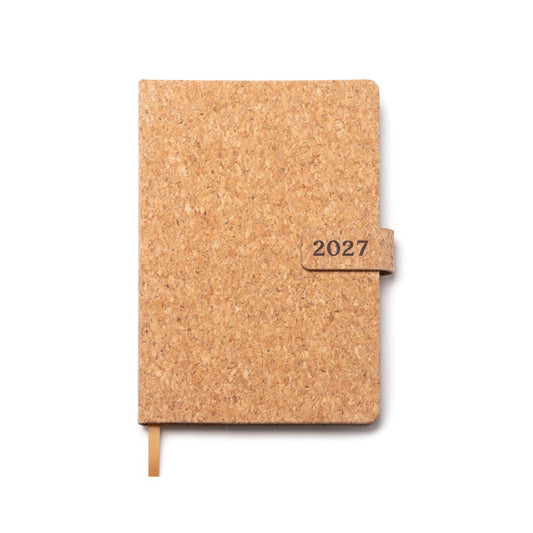 Stamina Vasir cork diary A5 in beige, ready for logo printing