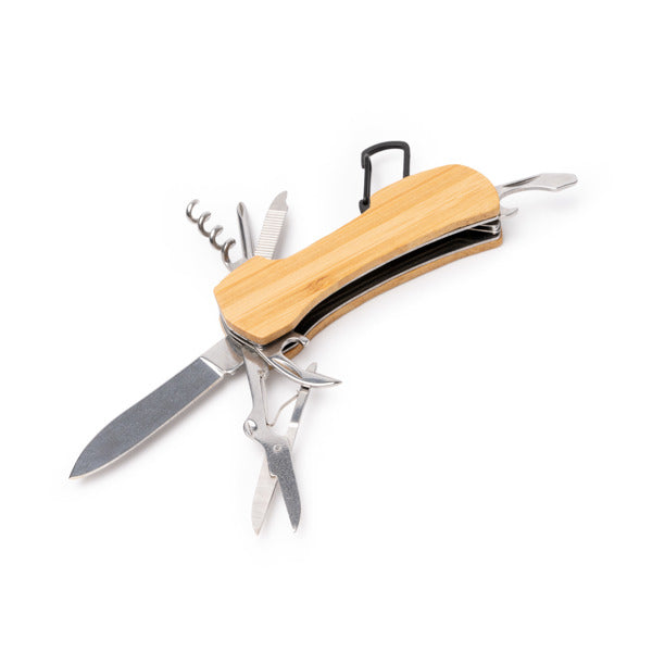 Stamina Galek bamboo multi-tool, ready for laser engraving