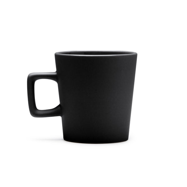 Stamina Galvan ceramic mug 300 ml in black, ready for logo printing