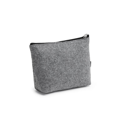 Stamina Avira recycled felt toiletry bag, ready for logo printing