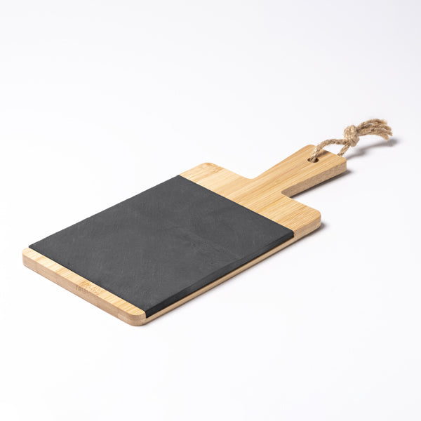 Stamina Castel bamboo and slate chopping board, ready for laser engraving