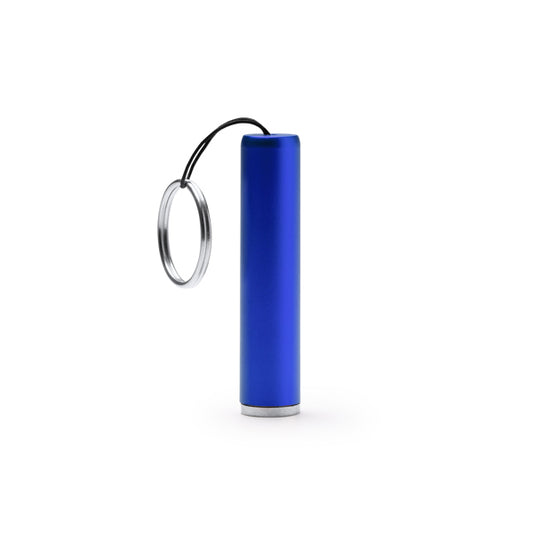 Stamina Zadar torch keychain in royal blue, ready for laser engraving