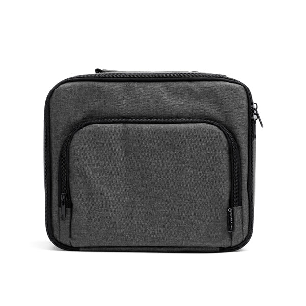 Stamina Sotek RPET cooler bag in heather grey, ready for logo printing