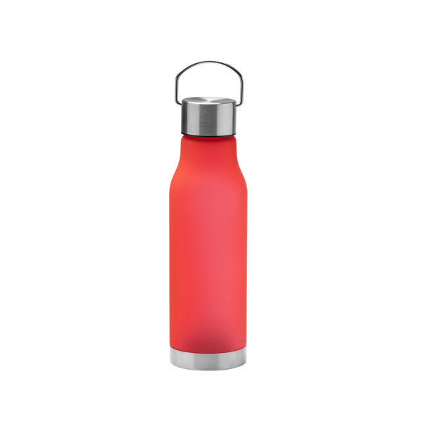 Stamina Magox RPET bottle 600 ml in red, ready for laser engraving