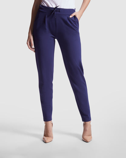 Roly Larisa women's trousers in black, alternative view, ready for logo printing or embroidery