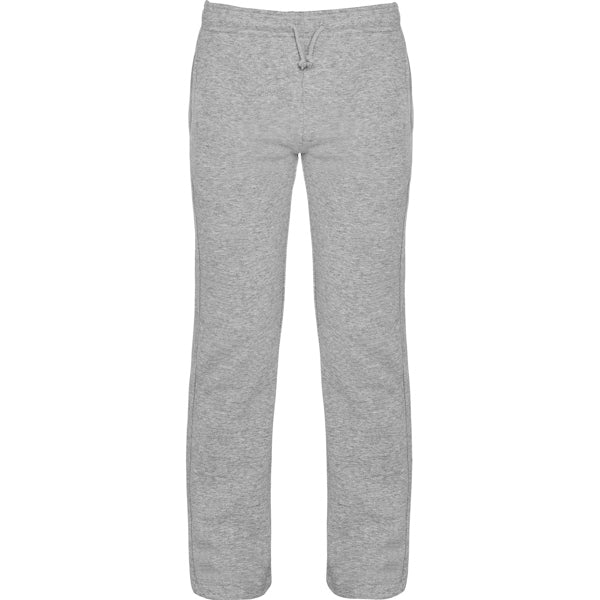 Roly New Astun men's trousers in heather grey, ready for logo printing or embroidery