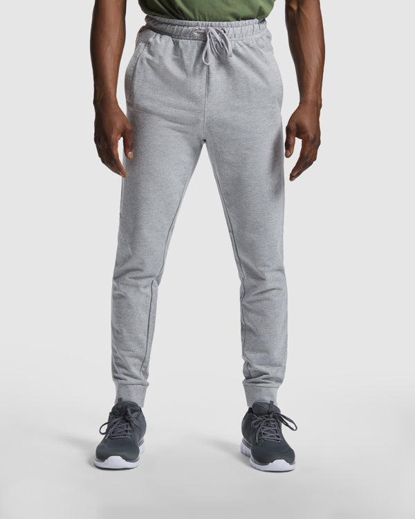 Roly Adelpho men's trousers in black, alternative view, ready for logo printing or embroidery