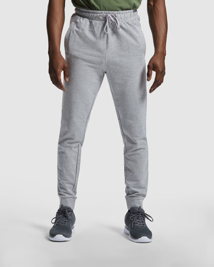 Roly Adelpho men's trousers in black, alternative view, ready for logo printing or embroidery