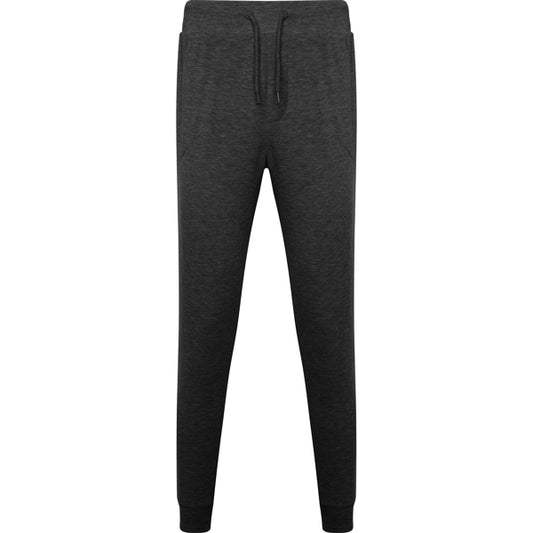 Roly Iria unisex trousers in heather black, ready for logo printing or embroidery
