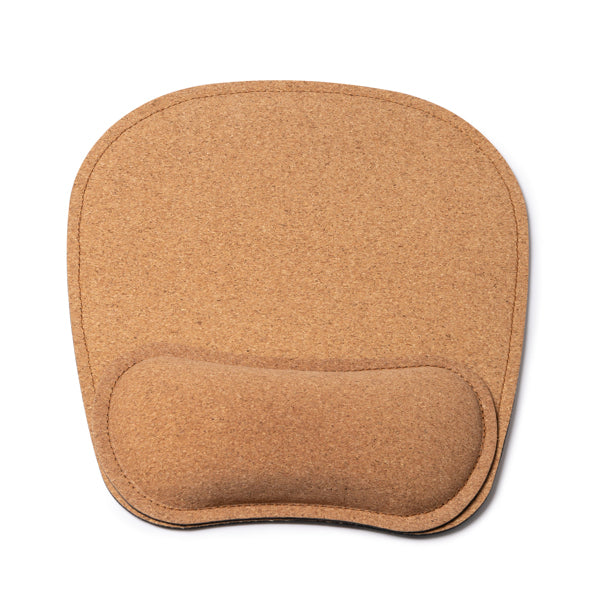 Stamina Alison cork mouse pad in beige, ready for laser engraving