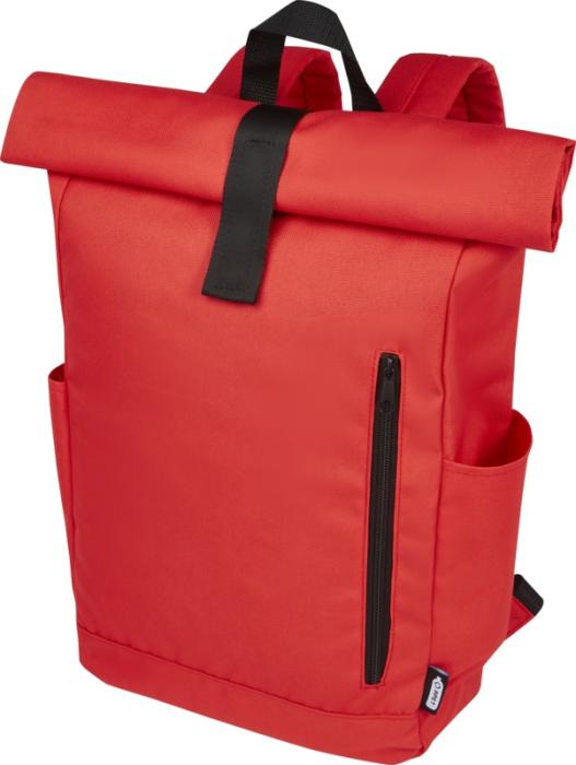 BYRON - Mochila enrollable GRS RPET de 15,6" 18L