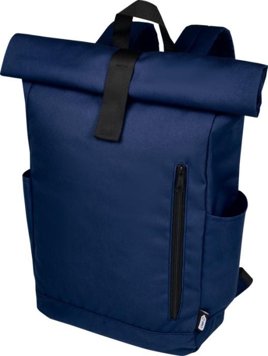 BYRON - Mochila enrollable GRS RPET de 15,6" 18L