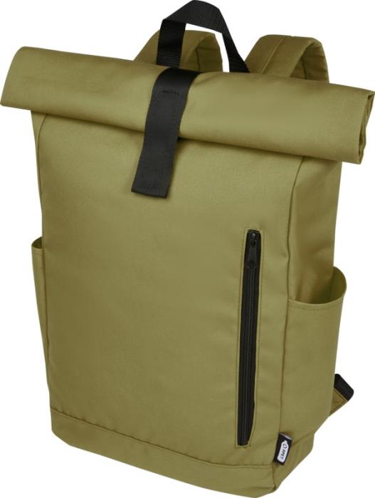 BYRON - Mochila enrollable GRS RPET de 15,6" 18L