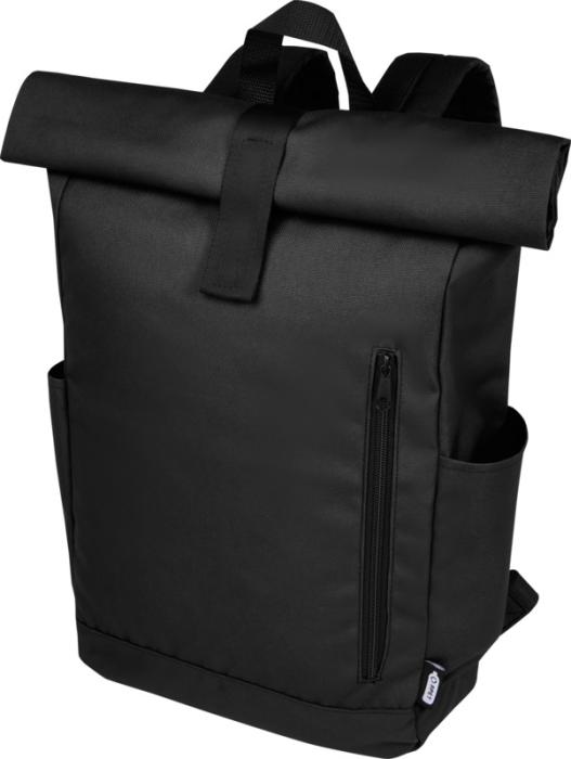 BYRON - Mochila enrollable GRS RPET de 15,6" 18L