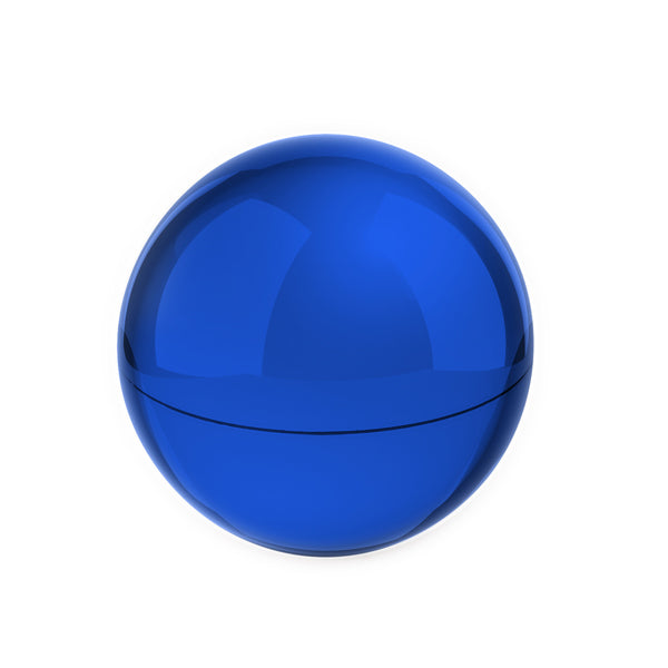 Stamina Beiso plastic lip balm in royal blue, ready for logo printing