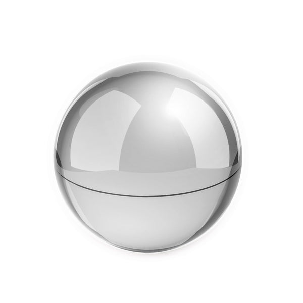 Stamina Beiso plastic lip balm in silver, ready for logo printing