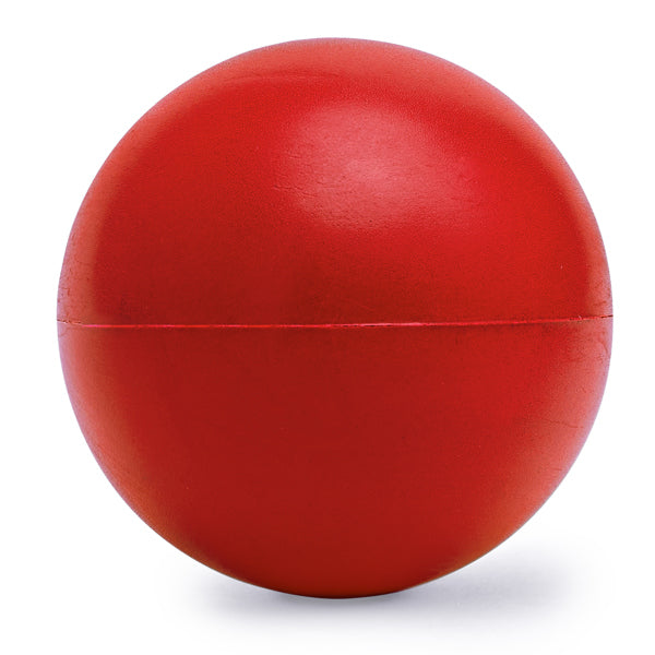 Stamina Seyku PU stress ball in red, ready for logo printing