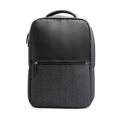Stamina Kiton RPET backpack in heather black, ready for logo printing