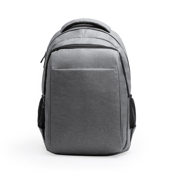 Stamina Patrik RPET 300D executive backpack in grey, ready for logo printing