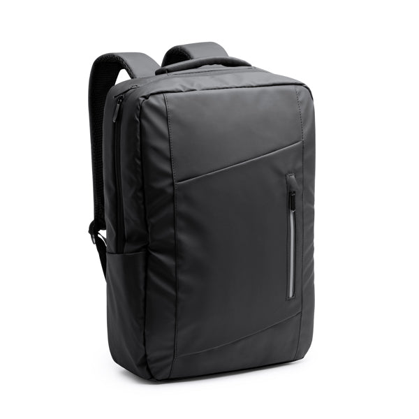 Stamina Dixon PU leather executive backpack, ready for logo printing