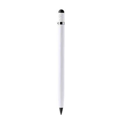 Stamina Tezal recycled aluminium pencil in white, ready for logo printing