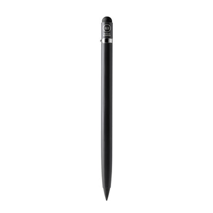 Stamina Tezal recycled aluminium pencil in black, ready for logo printing