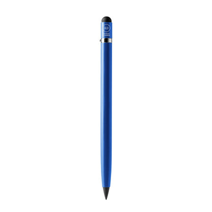 Stamina Tezal recycled aluminium pencil in royal blue, ready for logo printing