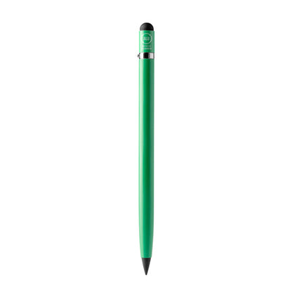 Stamina Tezal recycled aluminium pencil in fern green, ready for logo printing