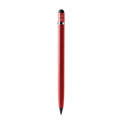 Stamina Tezal recycled aluminium pencil in red, ready for logo printing
