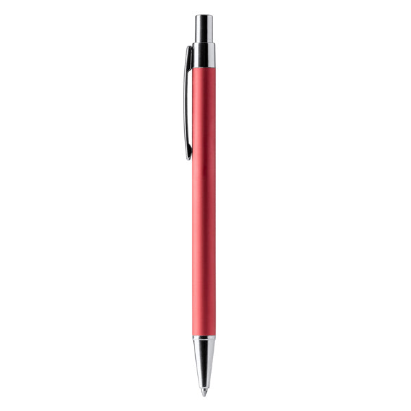 Stamina Rodal recycled aluminium ball pen in red, ready for laser engraving