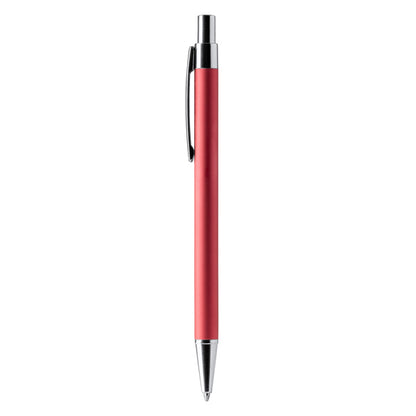 Stamina Rodal recycled aluminium ball pen in red, ready for laser engraving