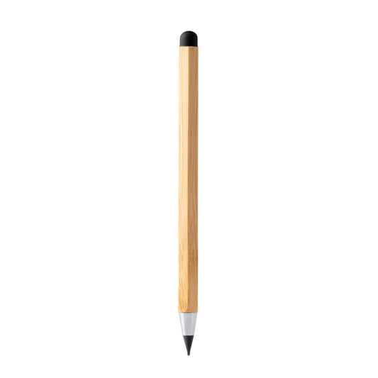 Stamina Grafix bamboo pencil in beige, ready for laser engraving