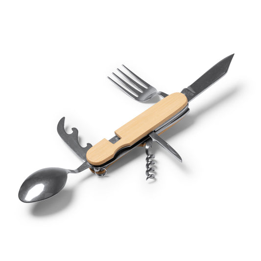 Stamina Diyon bamboo cutlery set, ready for laser engraving