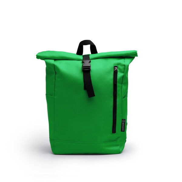 Stamina Dronte recycled RPET polyester backpack in fern green, ready for logo printing