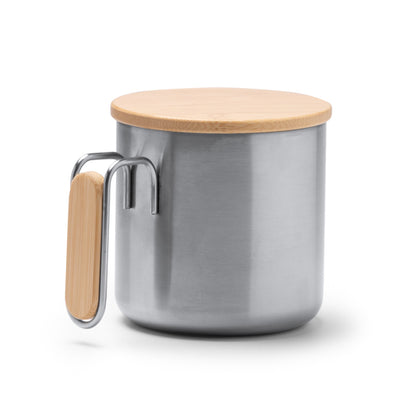 Stamina Rimor recycled stainless steel and mug 350 ml, ready for logo printing