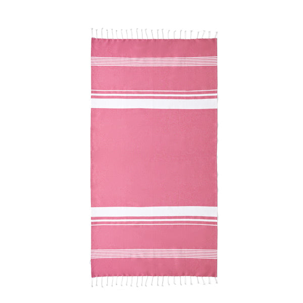 Stamina Calais cotton and polyester sarong in pink, ready for logo printing