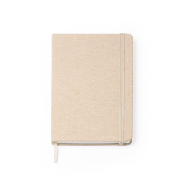 Stamina Soral notebook A5 in beige, ready for logo printing