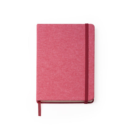 Stamina Soral notebook A5 in red, ready for logo printing